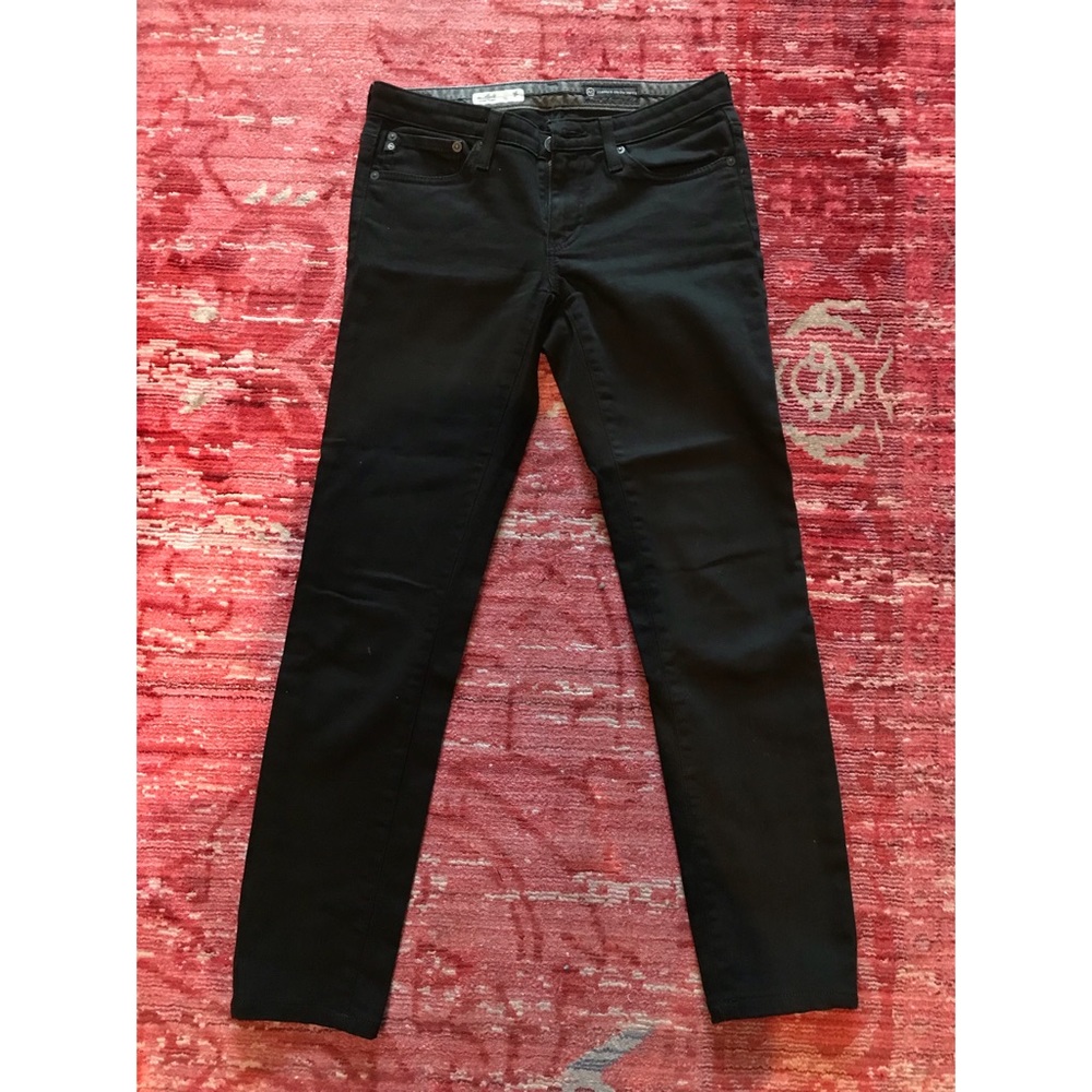 AG Adriano Goldschmied Cigarette Jeans - black